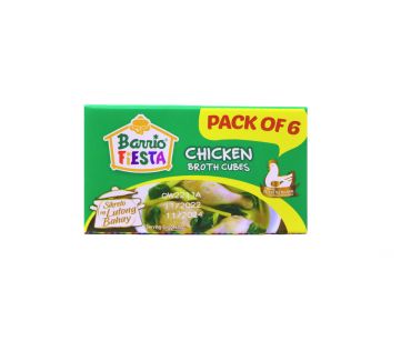Barrio Fiesta Chicken Broth Cubes, 60Gm, Pack Of 12